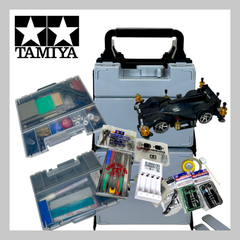 TAMIYA ミニ四駆ポータブルピット キット パーツ ツールセット 充電器 ミニ四駆
