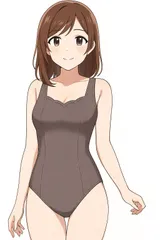 H277セールは1月末まで！ラメ入りグレーのレトロな女子ワンピースファッション水着♪海やプールや撮影用にも♪サイズ９M