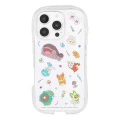【人気商品】ポケットモンスター iPhone16 Pro 対応 グルマンディーズ クリスタルクリアケース パルデア地方 POKE-942B