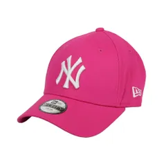 ニューエラ キッズ ニューヨーク・ヤンキース チャイルド ユース NEW ERA  キャップ 9FORTY 帽子 子供用 MLB メジャーリーグ NEW YORK YANKEES ビビッドピンク ピンク