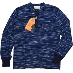 SUGAR CANE フィクションロマンス FICTON ROMANCE インディゴヘンリー長袖T L/S