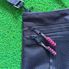 ヴィッセル神戸 カラー パラコード ジッパータブ ポーチ Jリーグ チームカラー zippertab