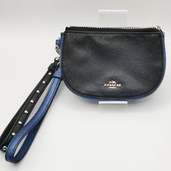 【新品未使用】 COACH コーチ ポーチ コインケース 小銭入れ 小物入れ バイカラー タグ付き