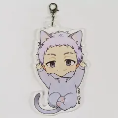 【中古】キーホルダー 三ツ谷隆×ロシアンブルー アクリルチャーム 「くじ引き堂 東京リベンジャーズ オンラインくじ みに!」 B-4賞