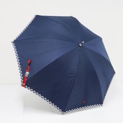 NINA RICCI ネイビー 日傘　晴雨兼用(新品未使用) ニナリッチ NINA RICCI 日傘 折りたたみ 完全遮光 軽量 晴雨兼用