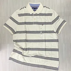 Tommy Hilfiger USAトミーヒルフィガー カスタムフィット ストライプ ポロシャツ (R4F-36)