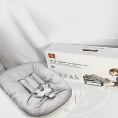 Stokke(ストッケ)トリップトラップ ベビーチェア ハイチェア 付属品 ニューボーンセット グレー 食卓 赤ちゃん 椅子 角度調整可能 ソフト ショルダーパッドのサムネイル