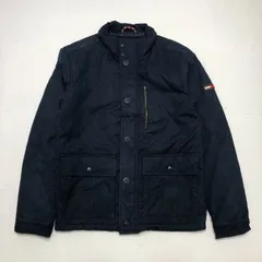 HILFIGER DENIM ヒルフィガーデニム キルティングジャケット メンズL  CHINA製 ブラック