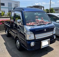 【金華山リヤカーテン　トラック用】ローレル風バラ柄モケット生地（ブラック） 金華山リヤカーテン トラック用】リーズナブルなローレル風バラ