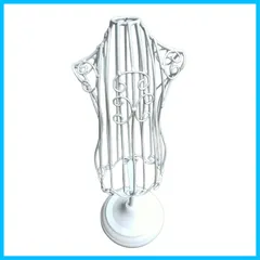 白い 金属製の犬の服のディスプレイスタンドマネキンペットのディスプレイモデルハンガー小 STARTIST