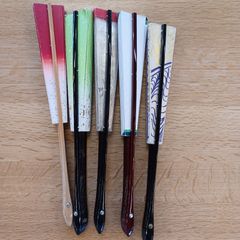 中古　尺舞扇子　5本セット