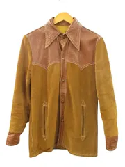ショット　WESTERN スエードジャケット ブラウン Yahoo!オークション -「schott スエードジャケット」(ジャケット