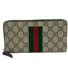 グッチ GUCCI 長財布 ラウンドファスナー GGスプリーム キャンバス ベージュ 408831 2778 メンズ レディース ユニセックス ♯1073012132