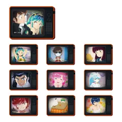 うる星やつら トレーディングTVフレームマグネット 全10種類コンプリートセット 大人買い