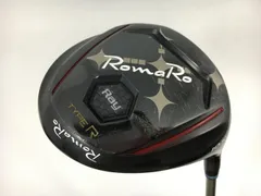 【美品】ロマロ Rayα BLACK 1W ドライバー メンズ 右利き用 X RomaRo Romaro スリーブ ロマロ Ray α BLACK DRIVER アルファ