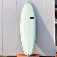 送料別途ご請求 Almond surfboards 5'6" Quad Kumber クワッド Made in USA California サーフィン オルタナティブ USED 中古 サーフボード