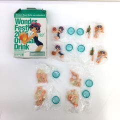 未組立品 サントリーフーズ ワンダーフェスティバル2005夏 ワンダちゃんとリセットちゃん ボトルキャップ ※外箱汚れ有