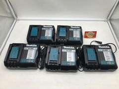 【未使用/5個セット】★Makita/マキタ 14.4v/18v リチウムイオンバッテリ用急速充電器 DC18RF 5個セット[ITCP3N56OT1K] [エコツール岡崎岩津店][M01]のサムネイル