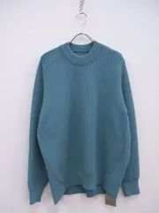 WRAPINKNOT 新品 定価30000円 WK20W-PO02M ニット ライトブルー メンズ  ラッピンノット【中古】2-0219T♪のサムネイル