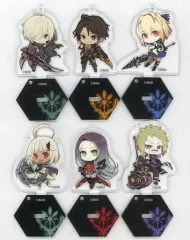 【中古】キーホルダー 全6種セット 「GOD EATER：ゴッドイーター GOD EATER 9th ANNIVERSARY スタンド付きアクリルキーホルダーコレクションC」
