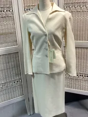 エレウノ　erreuno  エンボス　ワッフル　生地　セットアップ　スーツ　(40)☆未使用品☆           …e.s