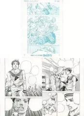 【中古】原画イラストボード ジョジョの奇妙な冒険 複製原画のサムネイル