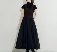 デニム ジャンバースカート