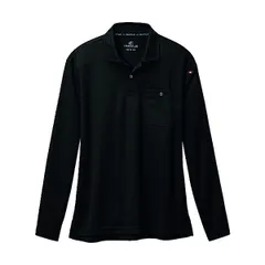 【新品・7営業日以内発送】バートル 665-35-L 長袖ポロシャツ665－35－Lブラック 66535L【沖縄離島販売不可】