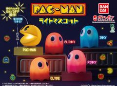 新品未開封 パックマン ライトマスコット 全種類 コンプリート