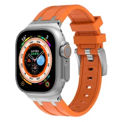 【在庫セール】1 2 3 4 5 6 7 8 9 Series SE用 iWatch 防水交換用バンド シリコンストラップ 42mm 44mm 45mm 49mm Ultra/Ultra2対応 Watch Apple ラグジュアリーデザイナー頑丈なバンド Ve