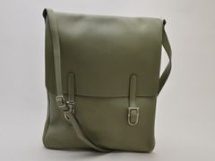 デルヴォー DELVAUX ショルダーバッグ Kotkot Messenger Bag レザー グリーン レディース e_u F-B6689