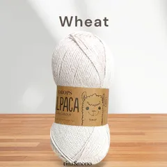 Drops Alpaca - Wheat (9036) 50g ,UK import ,100% Alpaca, 4ply 中細、crochet, knitting, ペルーアルパカ