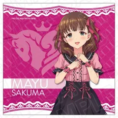 【中古】タオル・手ぬぐい 佐久間まゆ マイクロファイバー サブカルファッション ver. 「アイドルマスター シンデレラガールズ スターライトステージ～ST＠iRs to 10th Anniversary～ SHOP in有楽町マルイ」
