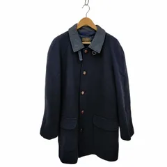 ポールスチュアート Paul Stuart くるみボタン 裏キルティング ステンカラーコート メンズ JPN：XL のサムネイル
