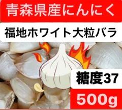 青森県産にんにく　福地ホワイト大粒バラ 500gのサムネイル