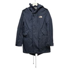 JUNYA WATANABE MAN PINK×THE NORTH FACE ジュンヤワタナベマンピンク ザノースフェイス 11AW ドット柄ナイロンコート UH-C001 13883