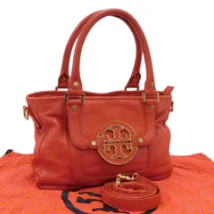 ★★トリーバーチ/2wayバッグ/レッド系/レザー/ミラー/手提げ/おでかけ/普段使い/TORY BURCH