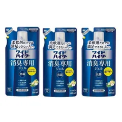 ワイドハイター 消臭専用ジェル グリーンシトラス の香り 詰替 500ml  【×3個セット】＃