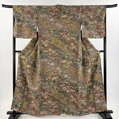 振袖、正絹山岡古都振袖、落款、西陣袋帯、 振袖、正絹山岡古都振袖