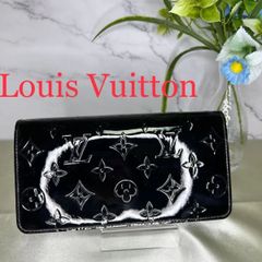 ㉝ Louis Vuitton ルイヴィトン  ヴェルニ ポルトフォイユ・サラ チェーン ブラック