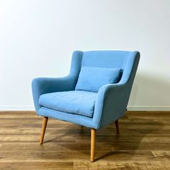 相合家具 シングルソファ 1P 一人掛け ラウンジチェア リビング カフェ