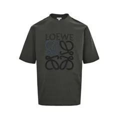 【今日特価】Loewe / ロエベ 25ss 中空刺繍クローバー T シャツ