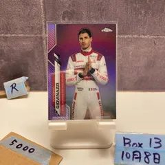 2020 Topps Chrome F1 Antonio Giovinazzi 109/399 Alfa Romeo Racing ORLEN Purple Refractor カード