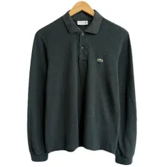 タグ付き・新品❗️LACOSTE グリーン 長袖ポロシャツ US L タグ付き・新品❗️LACOSTE グリーン 長袖ポロシャツ US L