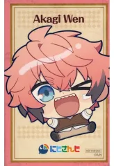 【中古】シール・ステッカー 赤城ウェン(ミニキャラ) ステッカー 「バーチャルYouTuber にじさんじ Oriens＆Dytica×カラオケまねきねこ 秋日和」 コラボドリンク注文特典