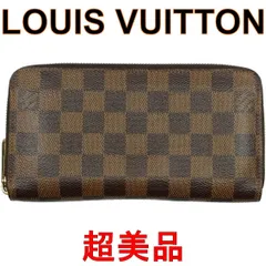 超美品! ルイヴィトン ダミエ ラウンドファスナー 長財布