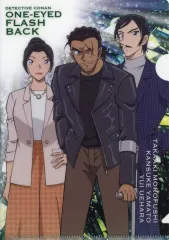 【中古】クリアファイル 諸伏高明＆大和敢助＆上原由衣 A5クリアファイル 「劇場版 名探偵コナン 隻眼の残像×セブンイレブン キャンペーン」 対象パウチゼリー購入特典