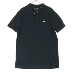 Banana Republic バナナリパブリック 半袖 ポロシャツ L ブラック メンズ 古着