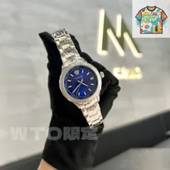 VERSACE（ヴェルサーチ）Hellenyium レディースウォッチ - 35mm カレンダー機能/夜光表示新品未使用-WTO店名をご確認ください