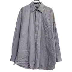 NAUTICA 長袖 無地シャツ 16 XL～ パープル ノーティカ ボタン ビッグサイズ 胸ポケット カジュアルシャツ 古着卸 アメリカ仕入 a701-7425